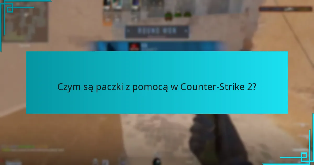 Jak przewiduje się zrzuty paczek z pomocą?