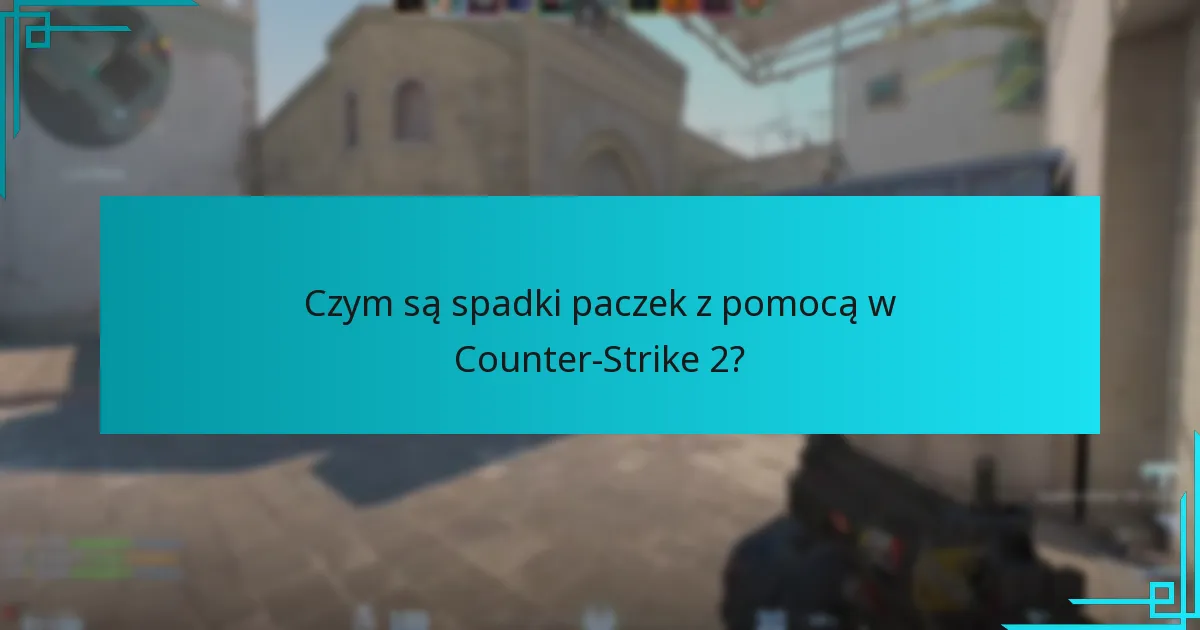 Jak ewoluowały trendy spadków paczek z pomocą w czasie?