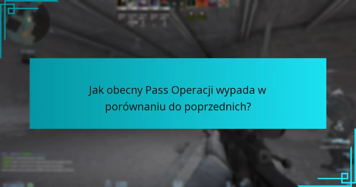 Jak gracze mogą zdobywać nagrody z Passu Operacji?
