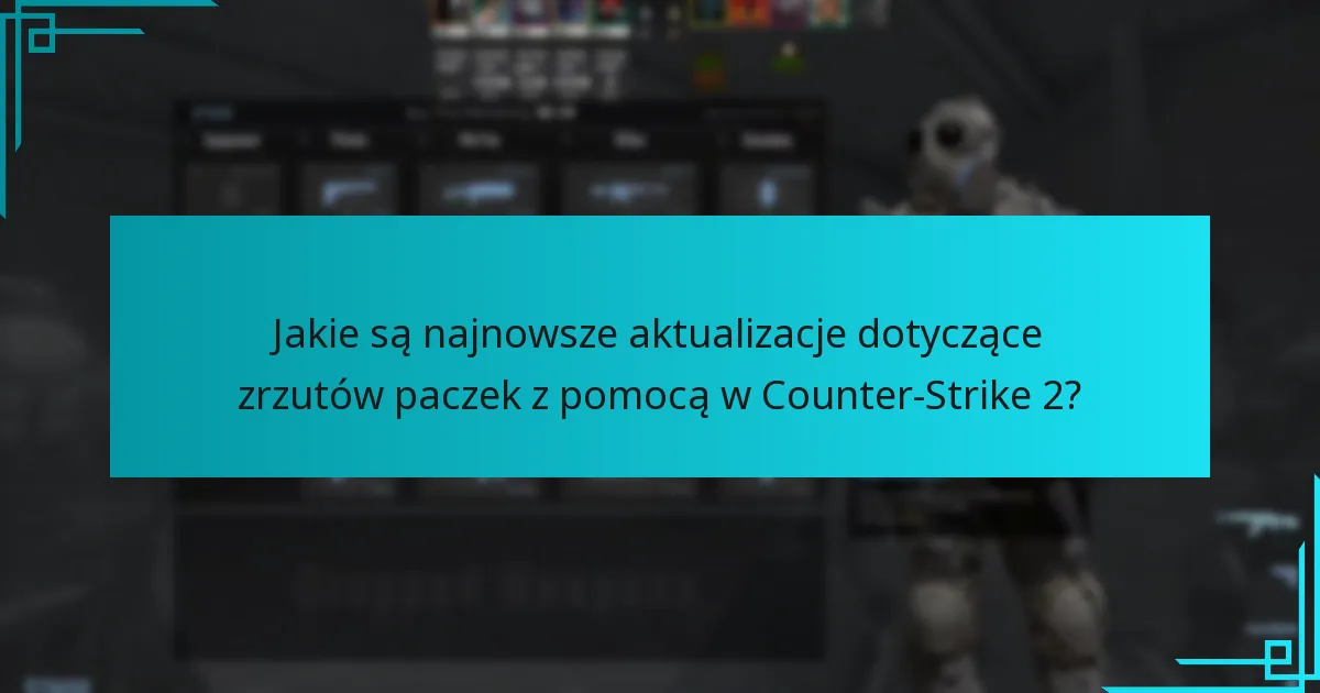 Jakie strategie maksymalizują korzyści z zrzutów paczek z pomocą?